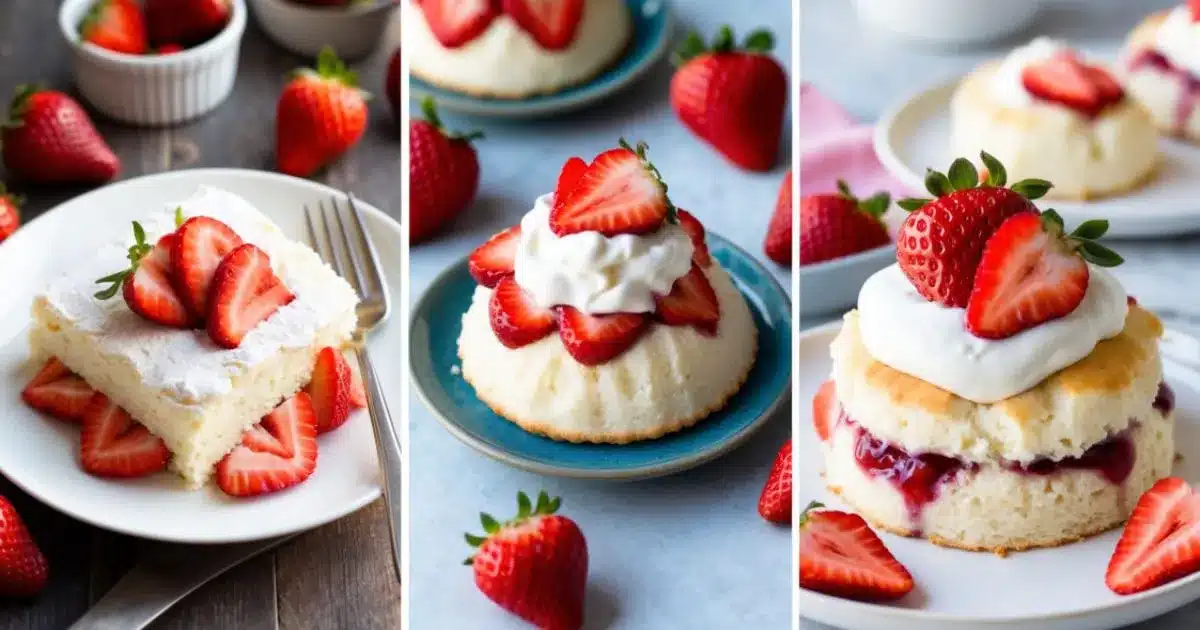 Naturally strawberry shortcake.