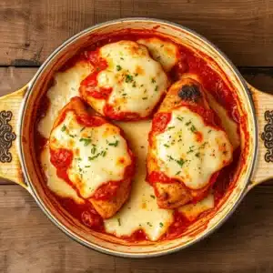 chicken parmigiana and parmesan