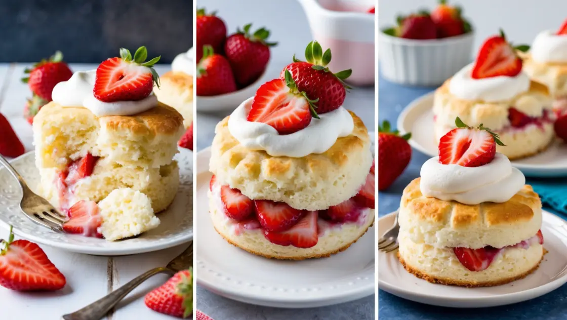 difference between a biscuit and a shortcake