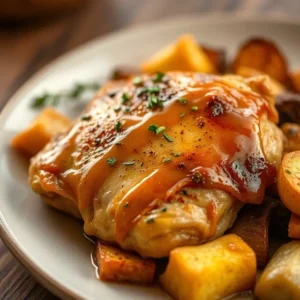 honey mustard glazed chicken