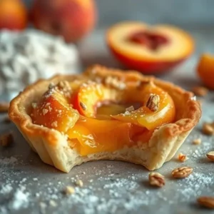 puff pastry peach recipes