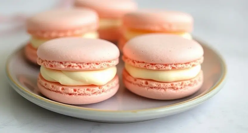 mini macarons