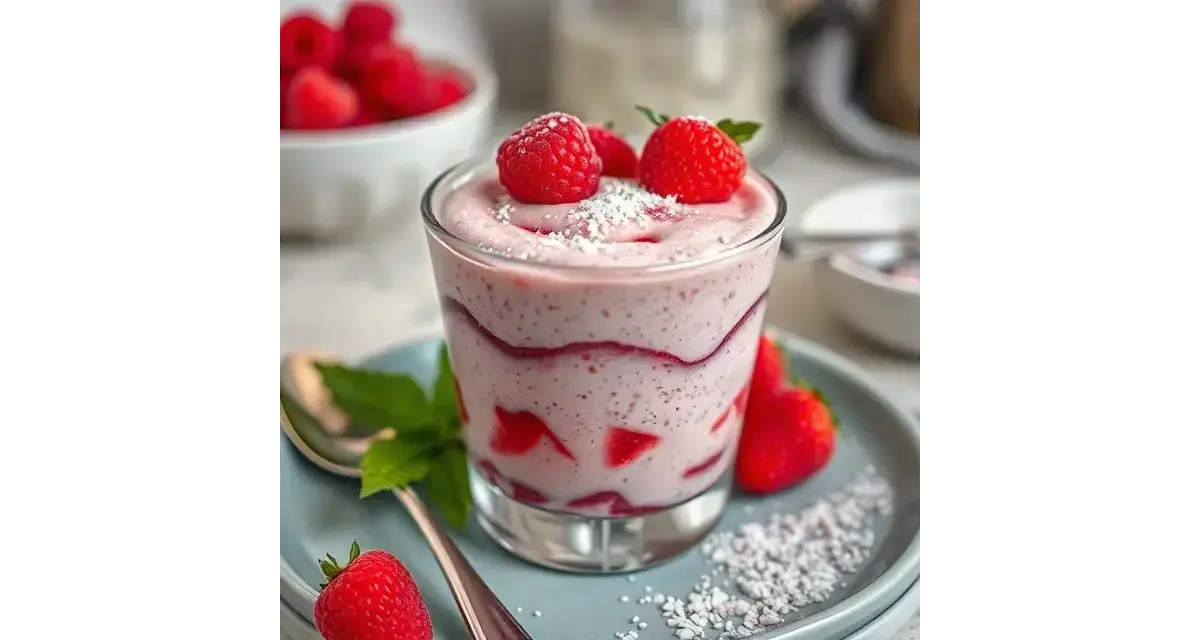 Raspberry Chia Pudding