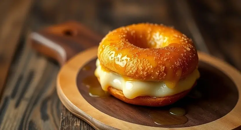 creme brulee donut