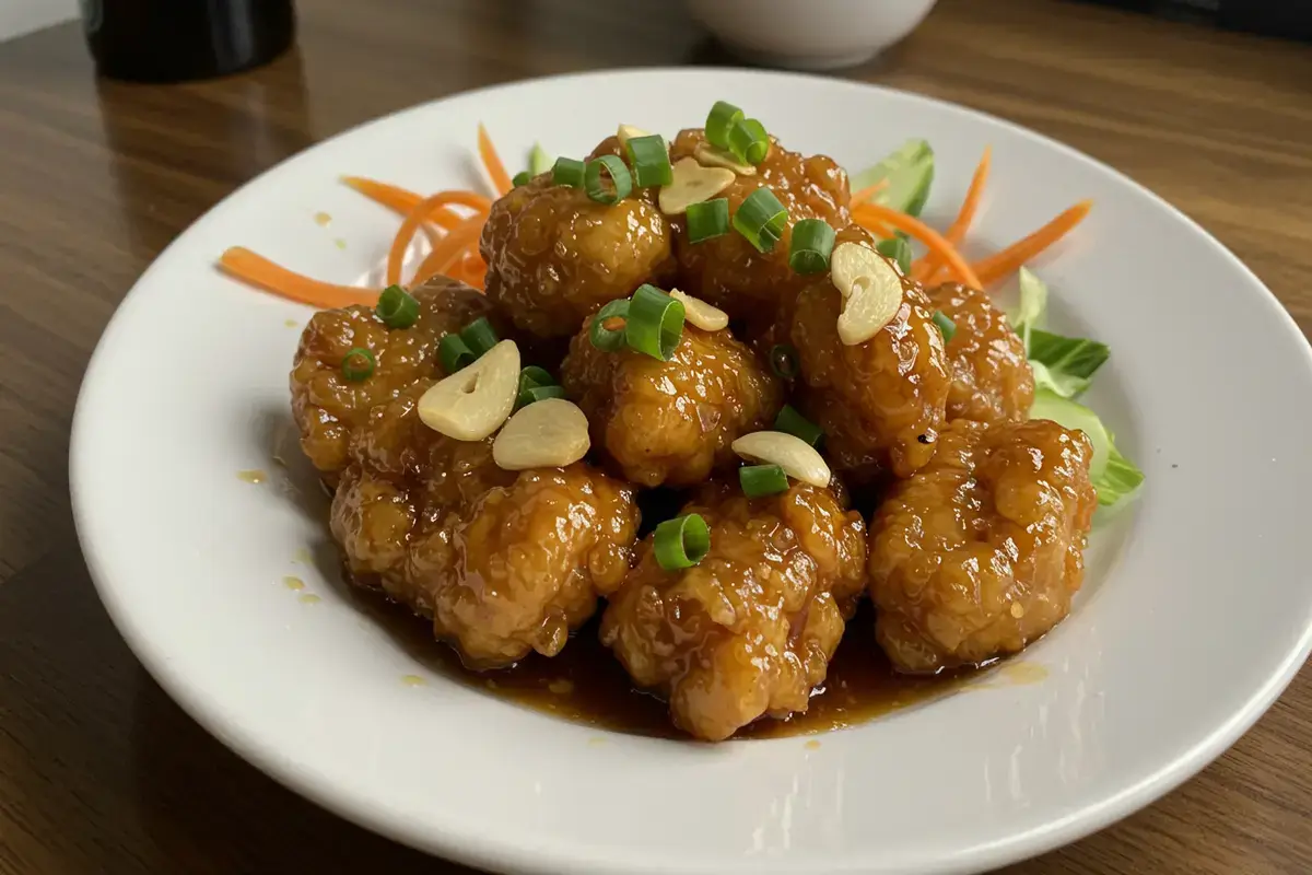 honey garlic chicken