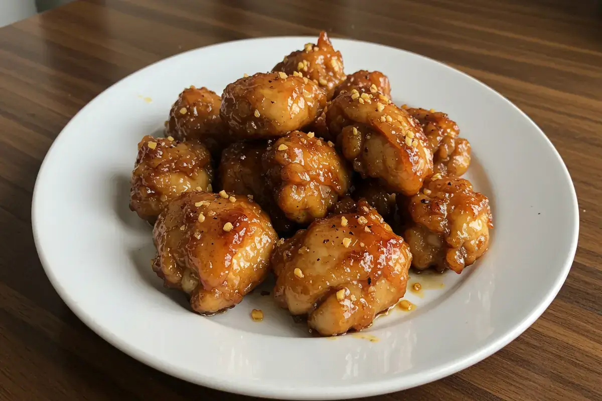 honey garlic chicken