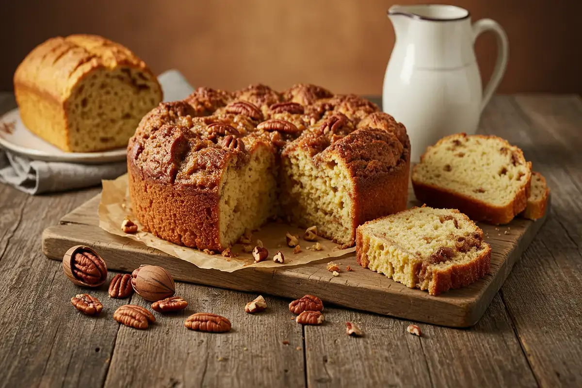 pecan pie bread pudding