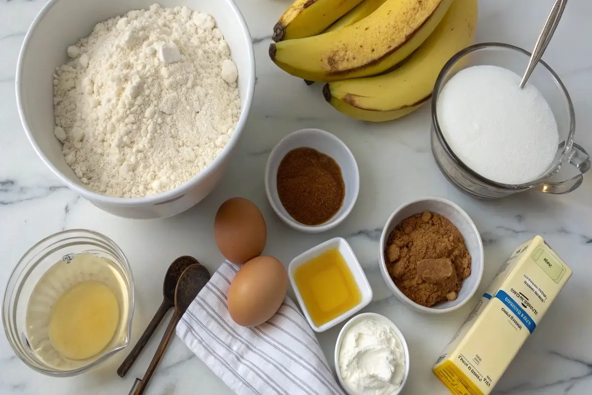 sourdough banana muffins